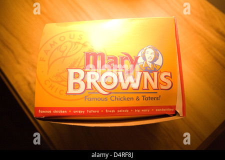 Mary Brown, un popolare ristorante fast food in Terranova. La stampa canadese immagini/Lee Brown Foto Stock