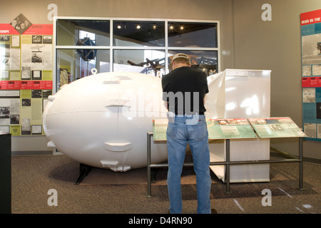 Los Alamos: Bradbury Science Museum / "Fat Man' bomba atomica Foto Stock