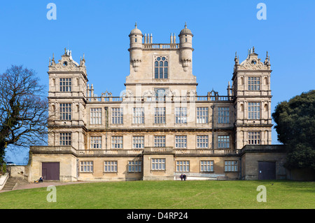 Wollaton Hall di Wollaton Park (posizione per il film di Batman "notte oscura sorge'), Nottingham, Nottinghamshire, East Midlands, Regno Unito Foto Stock