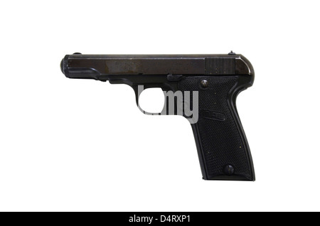 MAB MODELLO D polizia francese problema PISTOLA Foto Stock