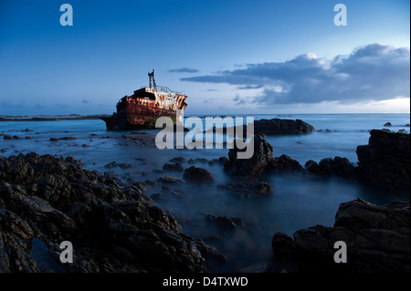 Punta meridionale dell'Africa naufragio. Foto Stock