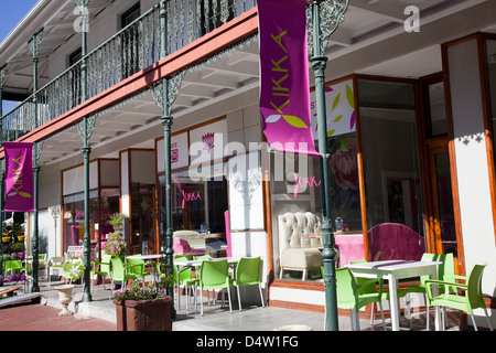 La Kikka Ristorante e negozio di Paarl in Western Cape - Sudafrica Foto Stock