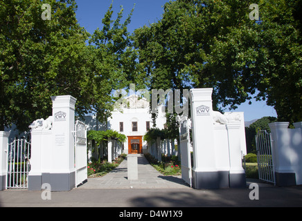KWV Winery di Paarl in Western Cape - Sudafrica Foto Stock
