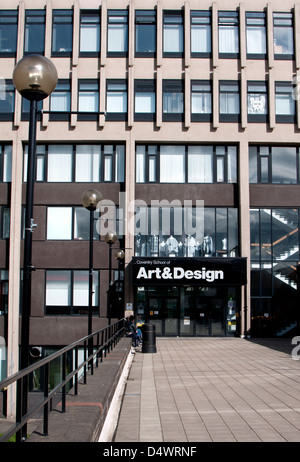 Coventry Scuola di Arte e Design, Università di Coventry, Regno Unito Foto Stock