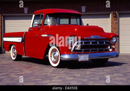 1957 Cameo Chevrolet Pick Up Truck Foto Stock