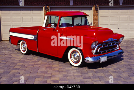 1957 Cameo Chevrolet Pick Up Truck Foto Stock