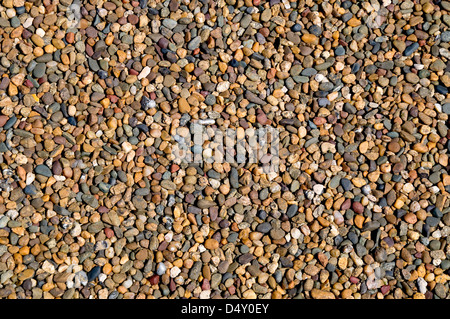 Primo piano di una pila di ciottoli Foto Stock