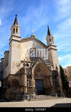 Chiesa di Vilafranca del Penedes vicino a Barcelona, Spagna Foto Stock