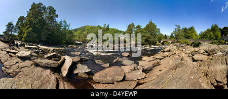 Sheffield, Regno Unito, le cascate di Dochart in Killin Foto Stock