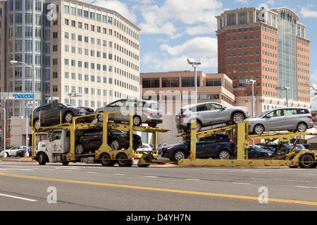 Auto carrello di trasporto - USA Foto Stock