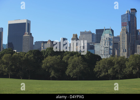 Il Central Park di New York, Stati Uniti d'America Foto Stock