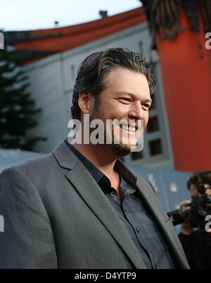 Los Angeles, California, USA. Marzo 20, 2013. BLAKE SHELTON assiste la voce stagione quattro Premiere Immagine di credito: credito: Karen Curley/ZUMAPRESS.com/Alamy Live News Foto Stock