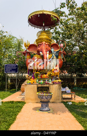 Ganesh arancione Foto Stock