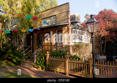 New Orleans Creole Cafe, Città Vecchia del Parco Statale di San Diego, California, Stati Uniti d'America, STATI UNITI D'AMERICA Foto Stock