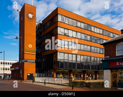 Esterno di Stafford Borough Consiglio uffici presso il Centro Civico di Riverside Stafford Staffordshire England Regno Unito Foto Stock