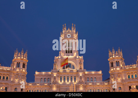 Cibeles Palace, Madrid, Spagna Foto Stock