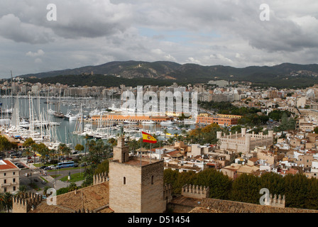 Palma de Mallorca, sullo spagnolo isola delle Baleari Foto Stock