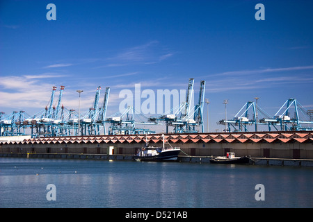 Porto di Algeciras Foto Stock