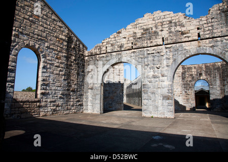 Trial Bay Gaol - Arakoon Parco Nazionale vicino a sud ovest di Rock NSW Australia Foto Stock