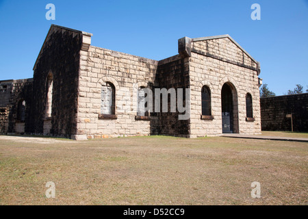 Trial Bay Gaol - Arakoon Parco Nazionale vicino a sud ovest di Rock NSW Australia Foto Stock