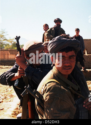 Un decennio di guerra in Afghanistan Foto Stock