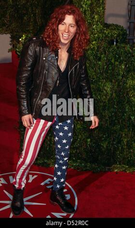 Noi sowboarder Shaun White arriva a Vanity Fair Oscar Party al Sunset Tower di Los Angeles, Stati Uniti d'America, 07 marzo 2010. Foto: Hubert Boesl Foto Stock