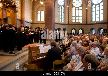 Essen, Germania, cambiando i concerti Hochschulchoere Foto Stock
