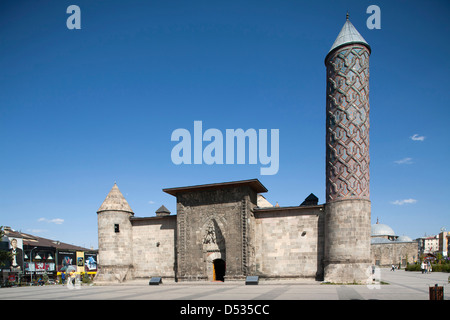 Yakutiye madrasa, città di Erzurum, Anatolia orientale, Turchia, Asia Foto Stock