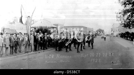 Uniti veterani confederati reunion: Marianna, Florida Foto Stock