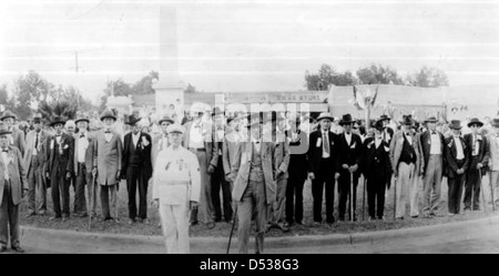 Uniti veterani confederati reunion: Marianna, Florida Foto Stock