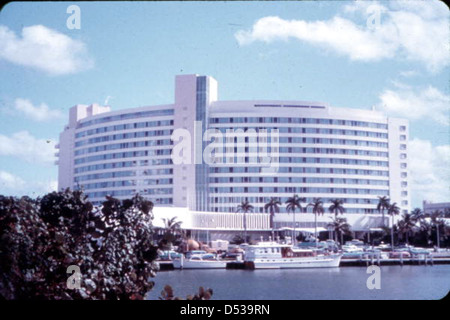 Fontainebleau Hotel: Miami Beach, Florida Foto Stock