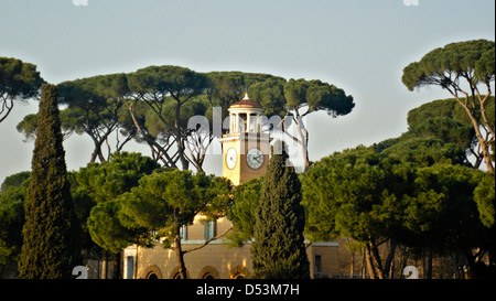 Casinò dell'Orologio nei giardini di Villa Borghese, Roma, Italia, Europa Foto Stock