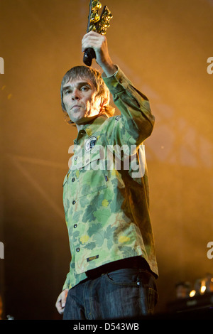 Luglio 17, 2012 - l'inglese rock band Stone Roses si esibisce dal vivo presso l'Ippodromo del galoppo, Milano, Italia Foto Stock