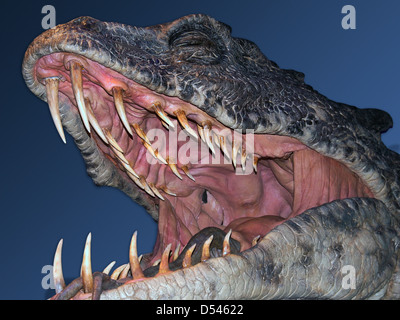 Primo piano della testa di mostri sulla realizzazione di Harry Potter torna molto tour Warner Brothers Studio UK. Foto Stock