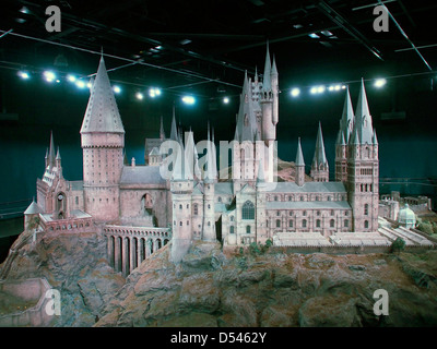 La scuola di Hogwarts Scuola di Magia e Stregoneria di Hogwarts Foto Stock