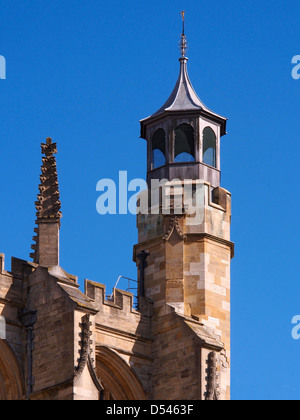 La torre e la guglia di Eton College Chapel Royal Berkshire Foto Stock