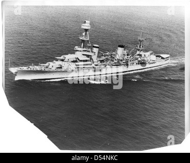 USS Pensacola CA-24 Foto Stock