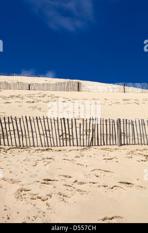 La famosa duna del Pyla, la più alta duna di sabbia in Europa, in Pyla Sur Mer, Francia. Foto Stock