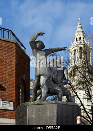 Vigili del Fuoco Nazionale Memorial Foto Stock