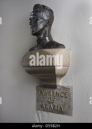Saint Paul Cathedral Lawrence d'Arabia profilo busto Foto Stock