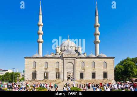 Yeni Cami (Nuova Moschea), Eminonu, Istanbul, Turchia Foto Stock