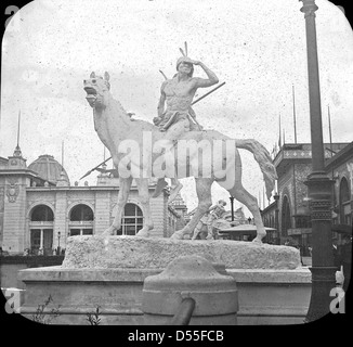 World's Columbian Exposition: Trasporto Edificio, Chicago, Stati Uniti, 1893. Foto Stock