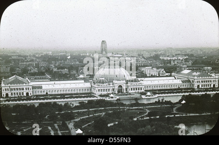 World's Columbian Exposition: Edificio orticola, Chicago, Stati Uniti, 1893. Foto Stock