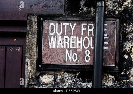 Ben Nevis Distillery magazzini e esterno riprese Foto Stock