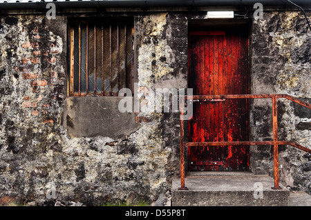 Ben Nevis Distillery magazzini e esterno riprese Foto Stock