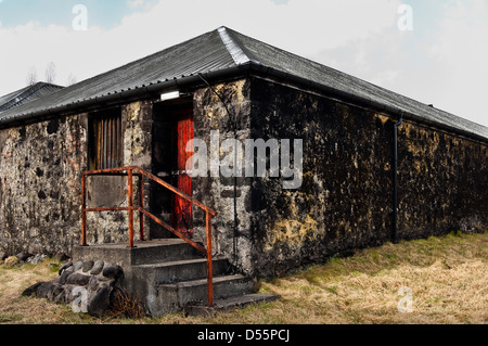 Ben Nevis Distillery magazzini e esterno riprese Foto Stock