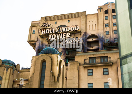 Torre del Terrore, Hollywood Tower Hotel, Disneyland Paris Foto Stock