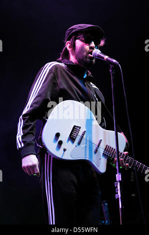 Brighton, Regno Unito. Xxv Marzo 2013. Le anguille si svolge il Brighton Dome su 25/03/2013 a Brighton Dome, Brighton. Persone nella foto: Mark Oliver Everett (aka E). Foto di Julie Edwards/ Alamy Live News Foto Stock