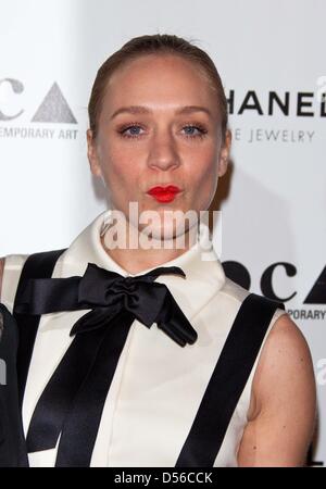 L'attrice Chloe Sevigny assiste il Museo di Arte Contemporanea - MOCA di gala annuale "l'artista museo del destino" a MOCA Grand Avenue a Los Angeles, Stati Uniti d'America, 13 novembre 2010. Foto: Hubert Boesl Foto Stock