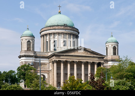 Basilica primaziale della Beata Vergine Maria, Esztergom, Ungheria Foto Stock